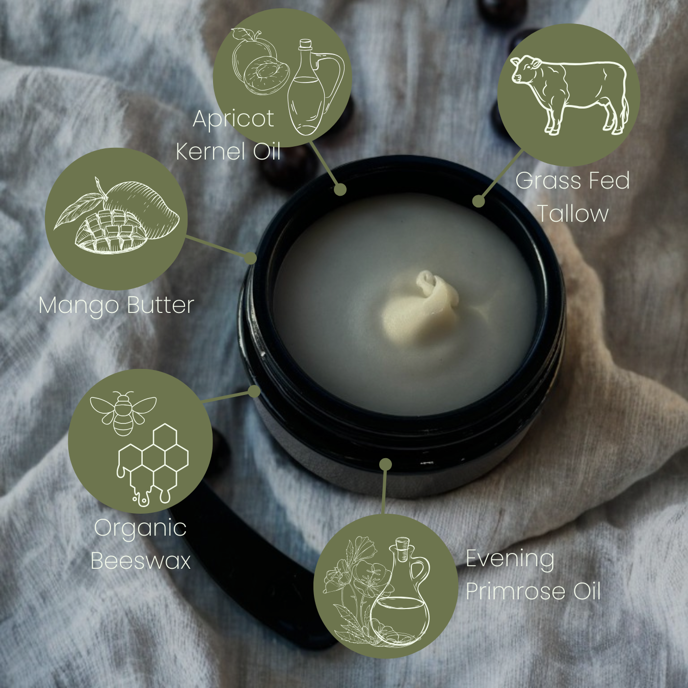 Juniper - Whipped Tallow Butter