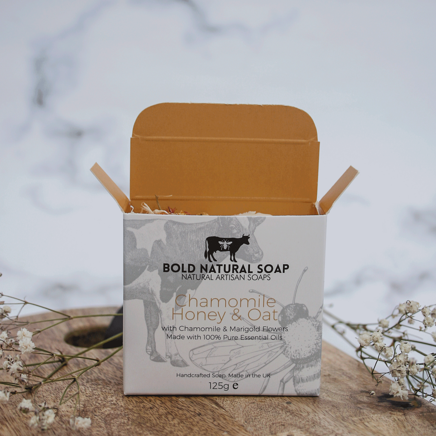 Chamomile, Honey & Oat Tallow Soap bar