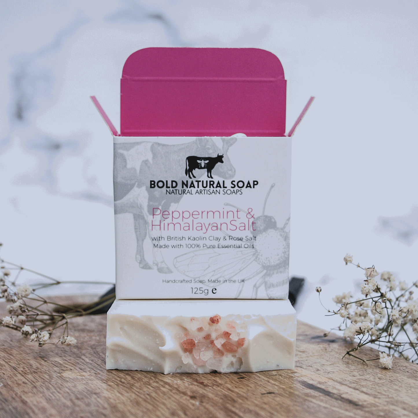 Peppermint & Himalayan Salt Tallow Soap bar