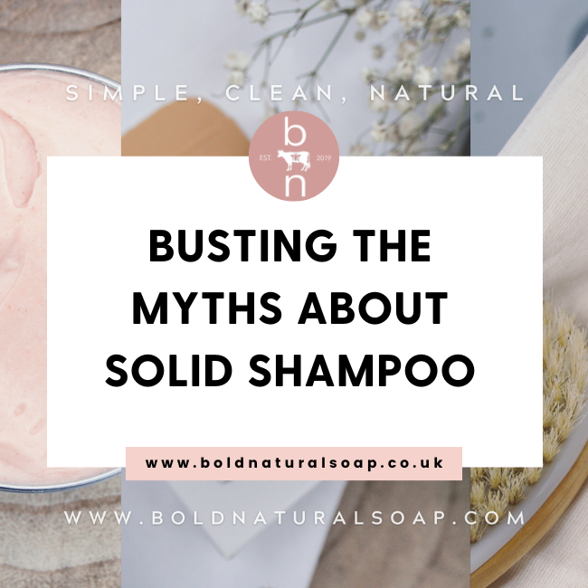 Myths about shampoo bars
