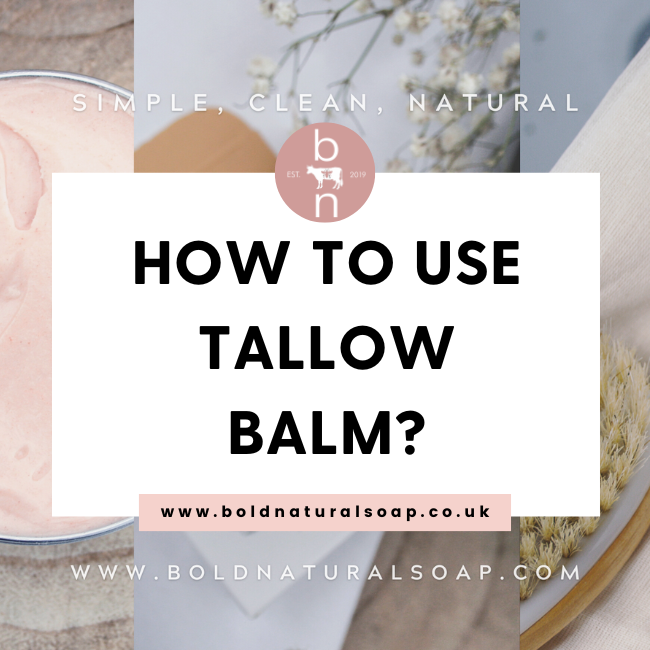 How to use tallow balm?