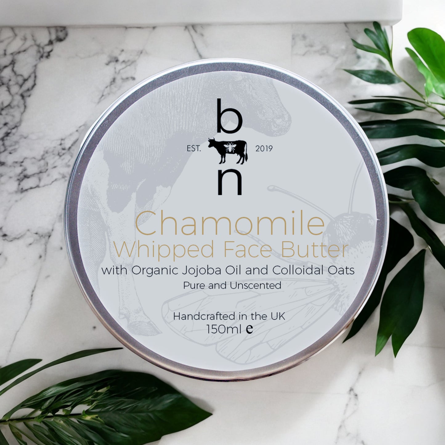 Unscented - Chamomile Whipped Tallow Face Butter