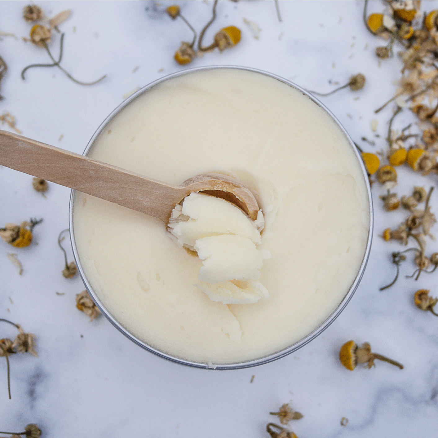 Unscented - Chamomile Whipped Tallow Face Butter